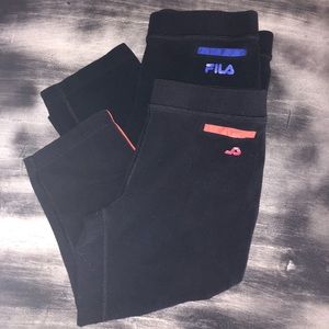 Fila workout capris